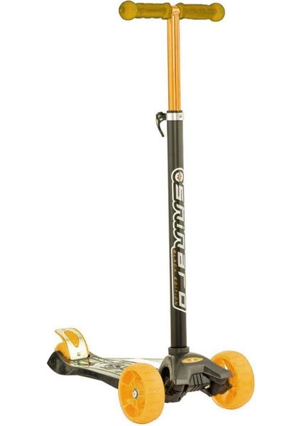Can Oyuncak Shinaro Black Edition Twister Işıklı Scooter - Sarı CN-267