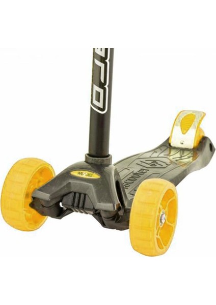 Can Oyuncak Shinaro Black Edition Twister Işıklı Scooter - Sarı CN-267 fiyatları