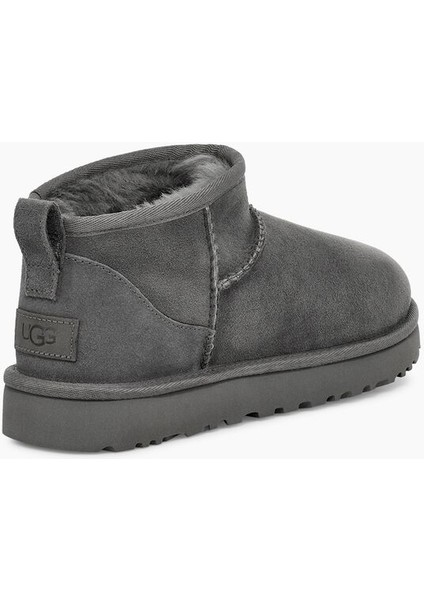 Gri Kadın Bot 1116109 Ugg W Classic Ultra Mini Grey (Gri)