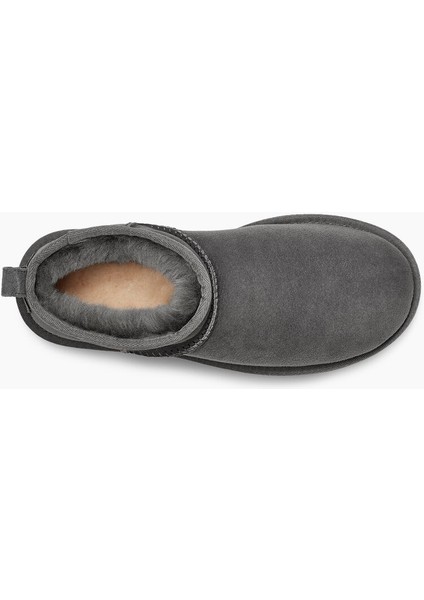 Gri Kadın Bot 1116109 Ugg W Classic Ultra Mini Grey (Gri)