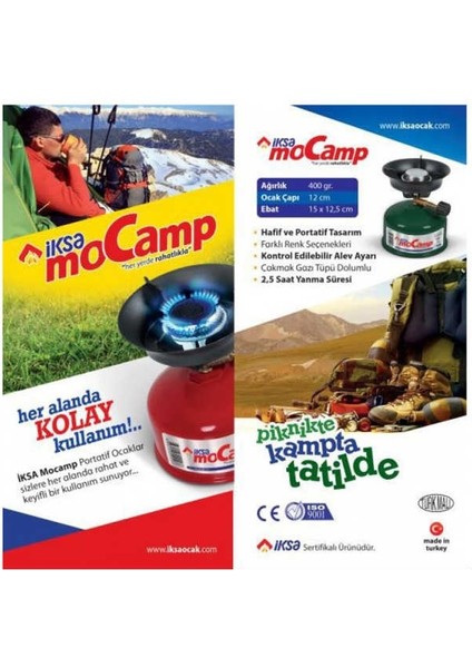Iksa Mocamp 203 Kamp Ocağı Haki