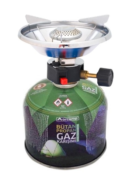 CK-193-230 Çakmaklı Kamp Ocağı + 230 gr Kartuş ( Aygaz Model )