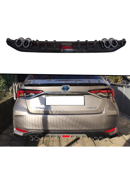 Toyota Aksesuar Corolla 2020 Arka Tampon Ek Koruma Difüzör fiyatları