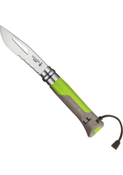 Opinel Inox No 08 Paslanmaz Çelik Çakı (Yeşil)