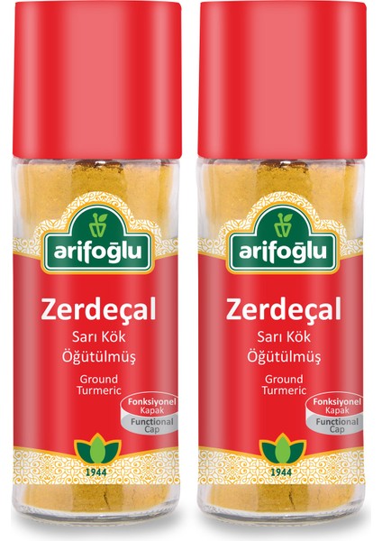 Öğütülmüş  Zerdeçal 50 gr x 2 Adet