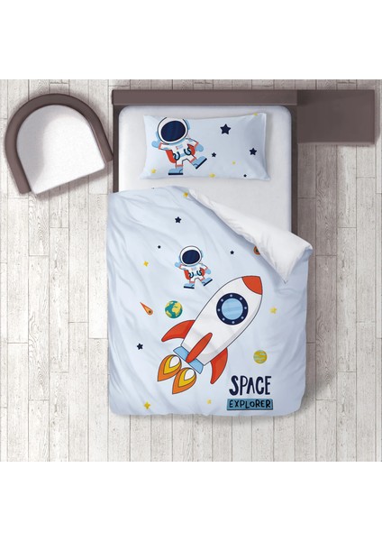 Dijital Baskılı 160CM x 220CM Çocuk Odası Nevresim Takımı Model 112