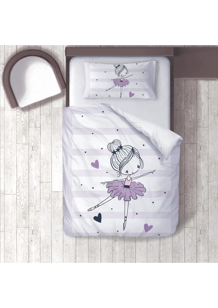 Dijital Baskılı 160CM x 220CM Çocuk Odası Nevresim Takımı Model 206