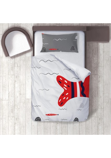 Dijital Baskılı 160CM x 220CM Çocuk Odası Nevresim Takımı Model 1407