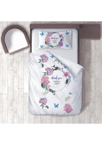 Dijital Baskılı 160CM x 220CM Çocuk Odası Nevresim Takımı Model 025