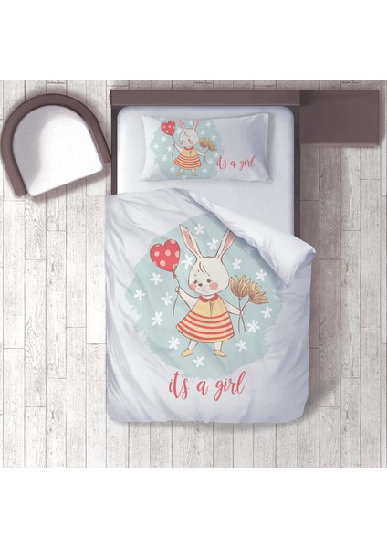 Dijital Baskılı 160CM x 220CM Çocuk Odası Nevresim Takımı Model 263