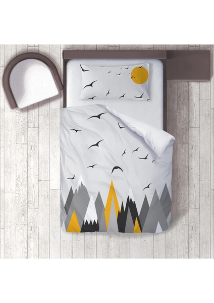 Dijital Baskılı 160CM x 220CM Çocuk Odası Nevresim Takımı Model 1366