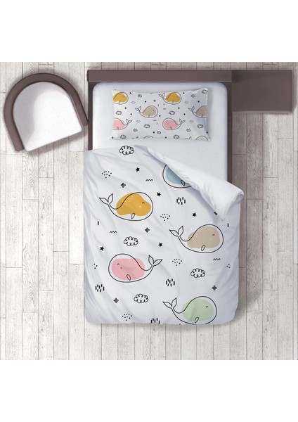 Dijital Baskılı 160CM x 220CM Çocuk Odası Nevresim Takımı Model 1413