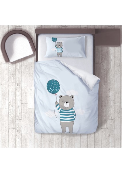 Dijital Baskılı 160CM x 220CM Çocuk Odası Nevresim Takımı Model 253