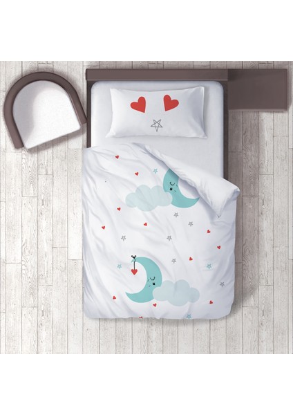 Dijital Baskılı 160CM x 220CM Çocuk Odası Nevresim Takımı Model 278
