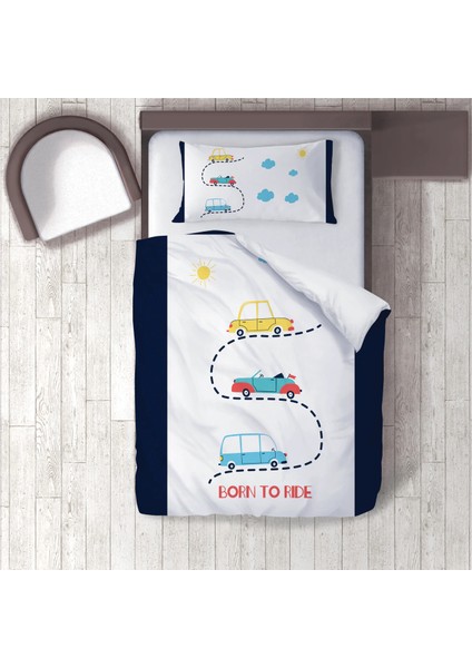 Dijital Baskılı 160CM x 220CM Çocuk Odası Nevresim Takımı Model 004