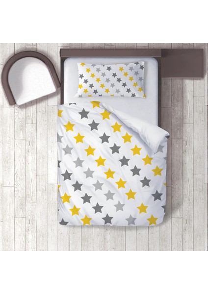 Dijital Baskılı 160CM x 220CM Çocuk Odası Nevresim Takımı Model 126