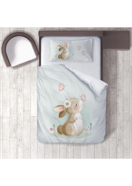 Dijital Baskılı 160CM x 220CM Çocuk Odası Nevresim Takımı Model 325