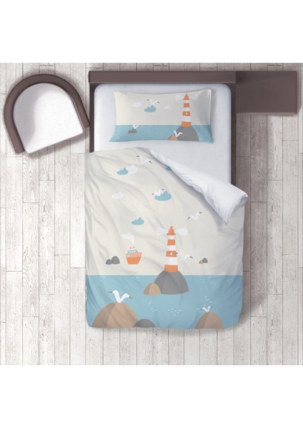 Dijital Baskılı 160CM x 220CM Çocuk Odası Nevresim Takımı Model 1341