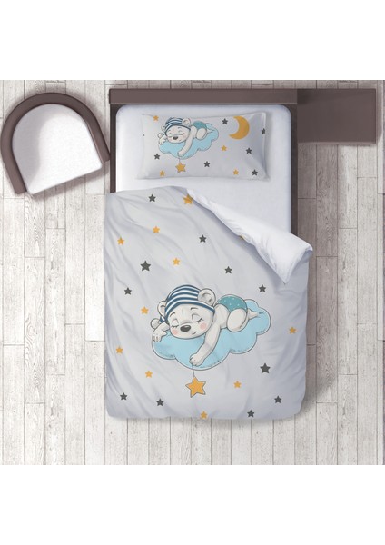 Dijital Baskılı 160CM x 220CM Çocuk Odası Nevresim Takımı Model 043