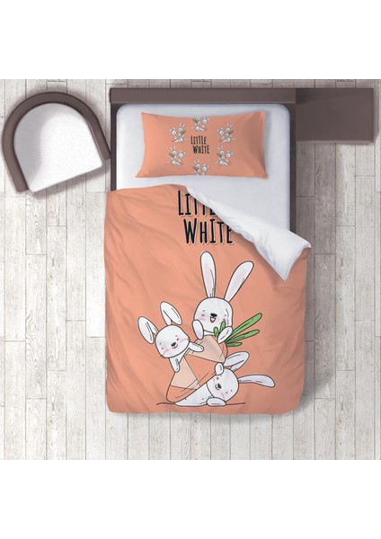 Dijital Baskılı 160CM x 220CM Çocuk Odası Nevresim Takımı Model 142