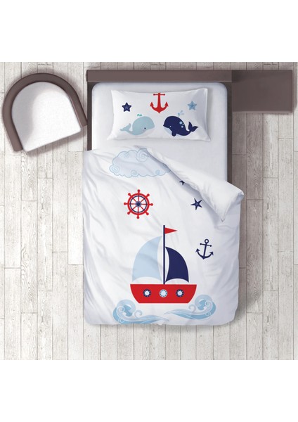 Dijital Baskılı 160CM x 220CM Çocuk Odası Nevresim Takımı Model 027