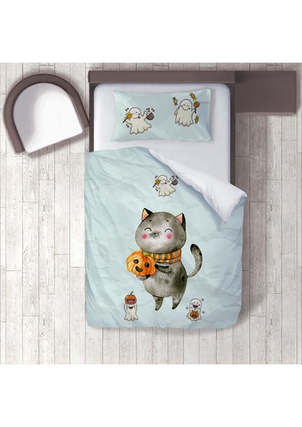 Dijital Baskılı 160CM x 220CM Çocuk Odası Nevresim Takımı Model 301