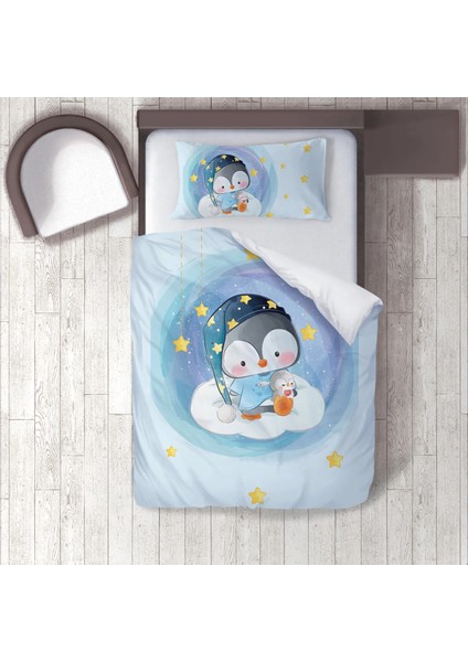 Dijital Baskılı 160CM x 220CM Çocuk Odası Nevresim Takımı Model 1359