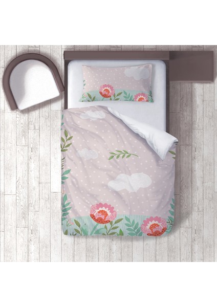 Dijital Baskılı 160CM x 220CM Çocuk Odası Nevresim Takımı Model 024
