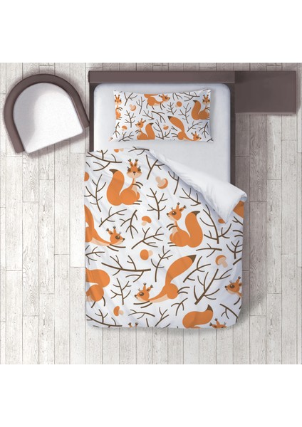 Dijital Baskılı 160CM x 220CM Çocuk Odası Nevresim Takımı Model 1367