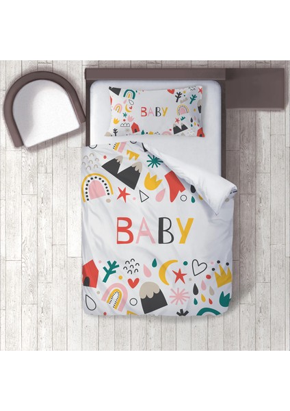 Dijital Baskılı 160CM x 220CM Çocuk Odası Nevresim Takımı Model 1362