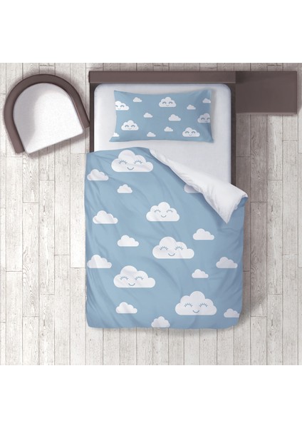Dijital Baskılı 160CM x 220CM Çocuk Odası Nevresim Takımı Model 019
