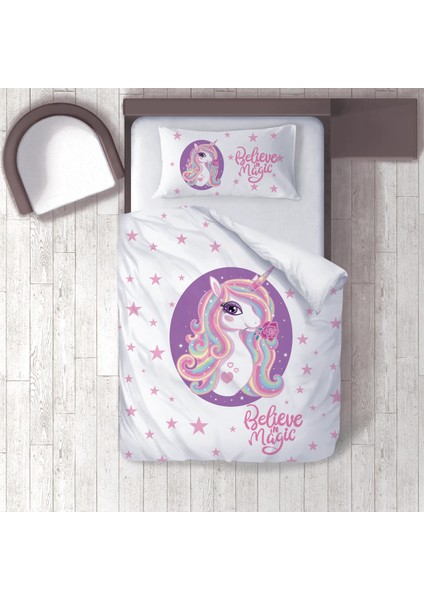 Dijital Baskılı 160CM x 220CM Çocuk Odası Nevresim Takımı Model 259