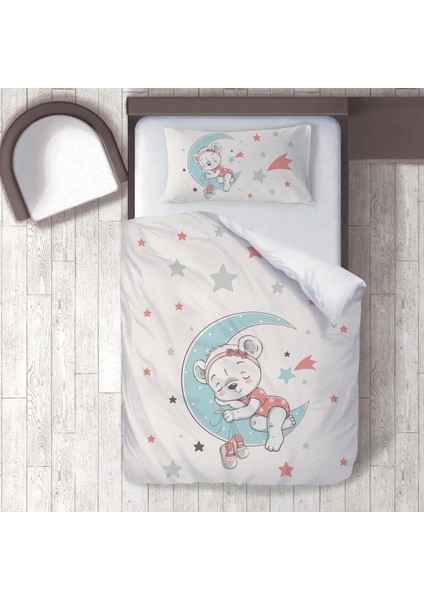 Dijital Baskılı 160CM x 220CM Çocuk Odası Nevresim Takımı Model 159