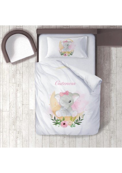 Dijital Baskılı 160CM x 220CM Çocuk Odası Nevresim Takımı Model 245