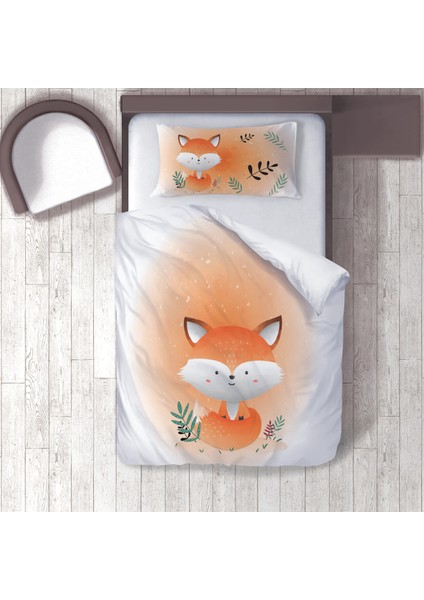 Dijital Baskılı 160CM x 220CM Çocuk Odası Nevresim Takımı Model 265