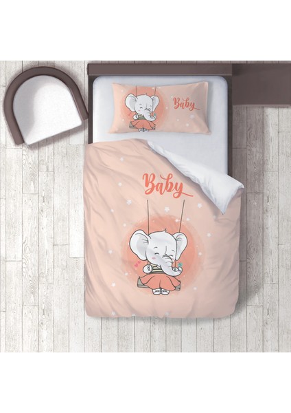 Dijital Baskılı 160CM x 220CM Çocuk Odası Nevresim Takımı Model 144