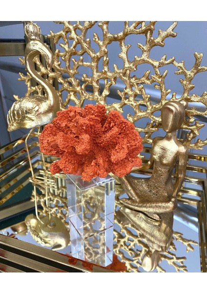 Kristalli Mercan Turuncu Renk