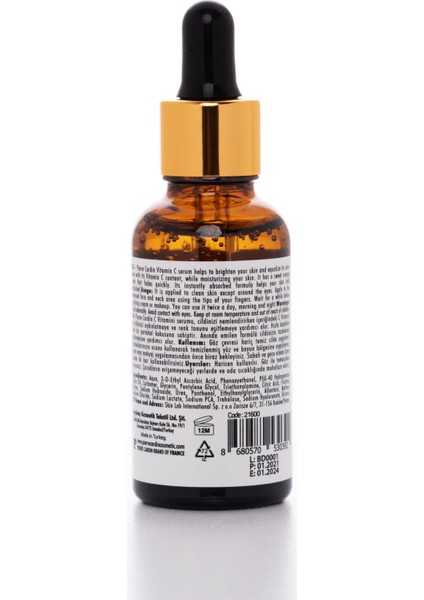 Vitamin C Cilt Bakım Serumu 30 ml