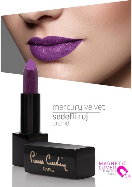 Pierre Cardin Mercury Velvet Lipstick  - Orchid - 171