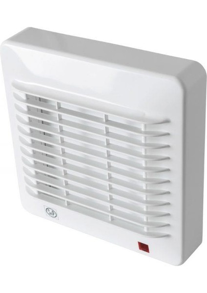 Edm 100 Cr Debi 95 M³/h Pilot Lamba Otomatik Panjur Timer Mini Aksiyel Fan Agm Havalandırma Agmair Sp