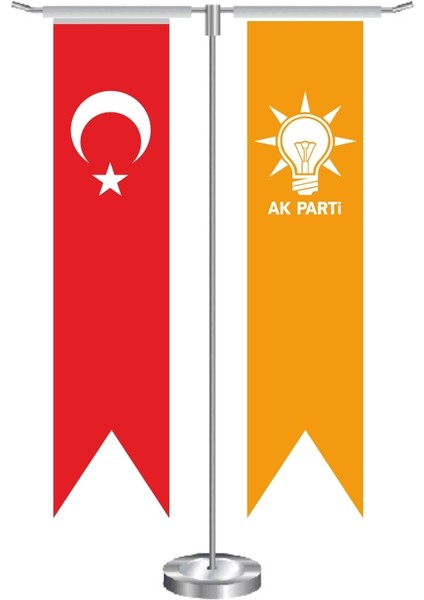 T Kırlangıç Ak Parti Masa Bayrağı Takımı