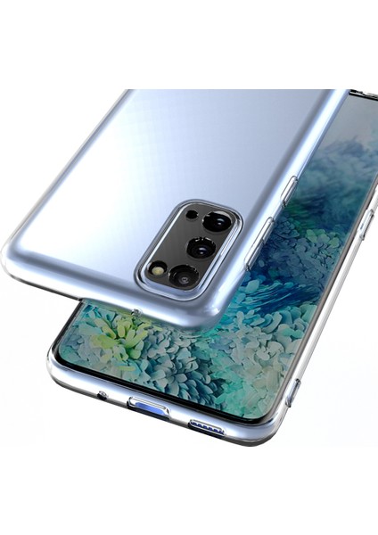 Samsung Galaxy S20 Kılıf Renksiz Şeffaf Silikon Kamera Korumalı Kks fırsatları