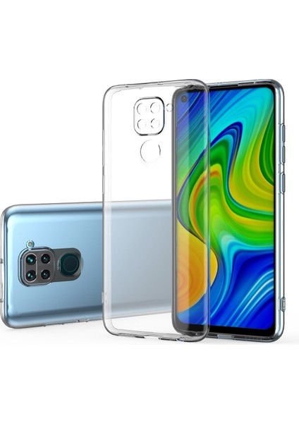 Xiaomi Redmi Note 9 Kılıf Renksiz Şeffaf Silikon Kamera Korumalı Kks fiyatları