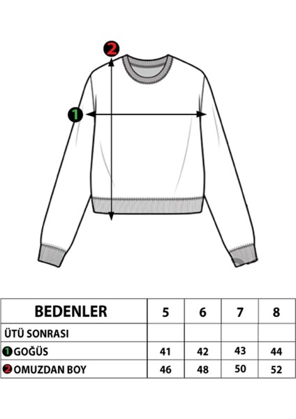 Kız Çocuk Kanguru Cepli Baskılı Sweatshirt fiyatları