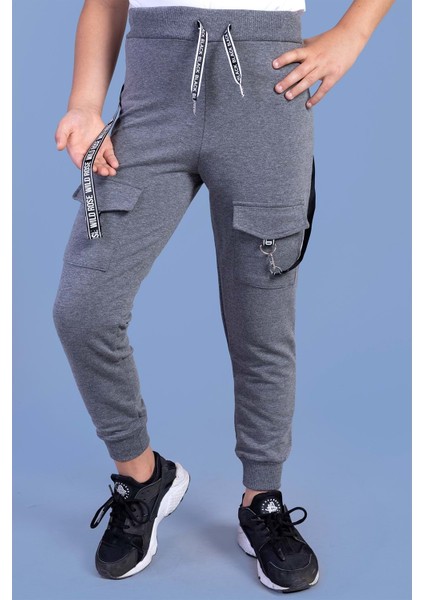 Erkek Çocuk Kargo Cepli Jogger Eşofman Alt