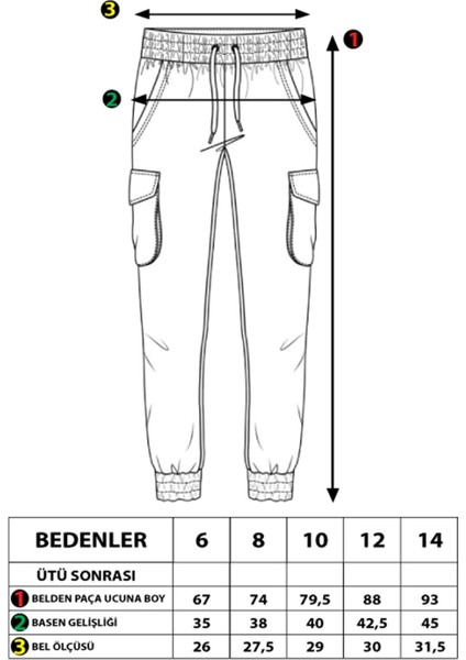 Erkek Çocuk Kargo Cepli Jogger Eşofman Alt fiyatları