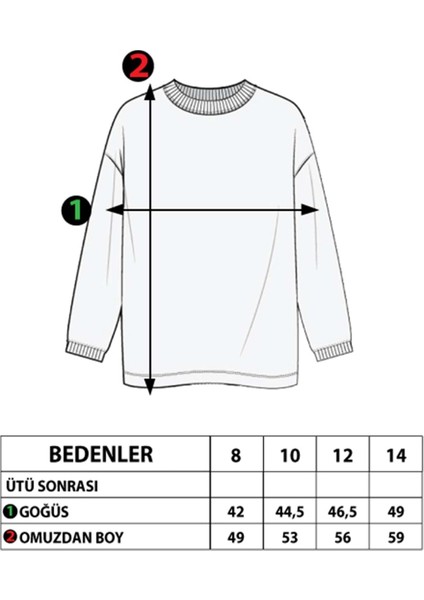 Kız Çocuk Kanguru Cepli Baskılı Sweatshirt