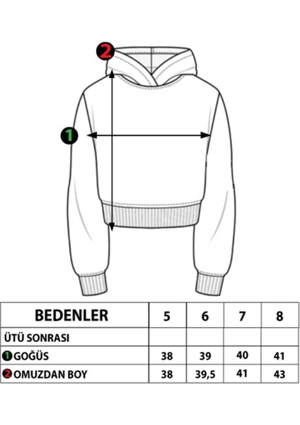 Toontoy Kız Çocuk Batik Desenli Kapüşonlu Sweatshirt fiyatları