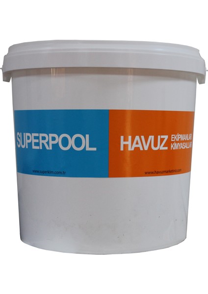 SPP Superpool Superchlor 90 Toz Klor 90 GR 10 KG Havuz Kimyasalı