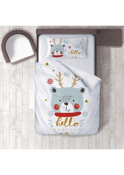 Dijital Baskılı 160CM x 220CM Çocuk Odası Nevresim Takımı Model 1388